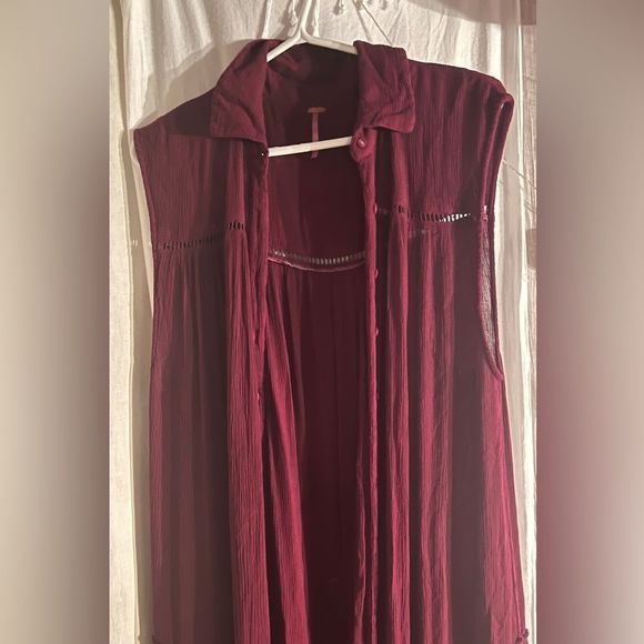 Free People maxi dress/duster - Picture 9 of 11